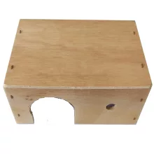 Rágcsáló ház hörcsögnek lapostetős 15x11xh7,2cm