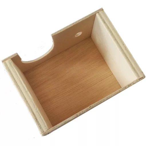 Rágcsáló ház hörcsögnek lapostetős 15x11xh7,2cm