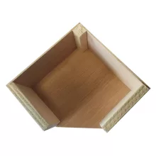 Rágcsáló Ház hörcsögnek sarok lapostetős 14x14xh7,5cm