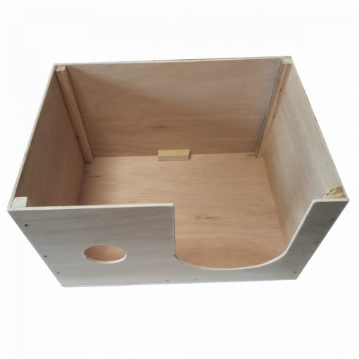 Tatti nyúl házikó lapostetős 34x25x20,5cm