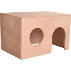 Tatti tengerimalac házikó lapostetős 25x19xh13cm