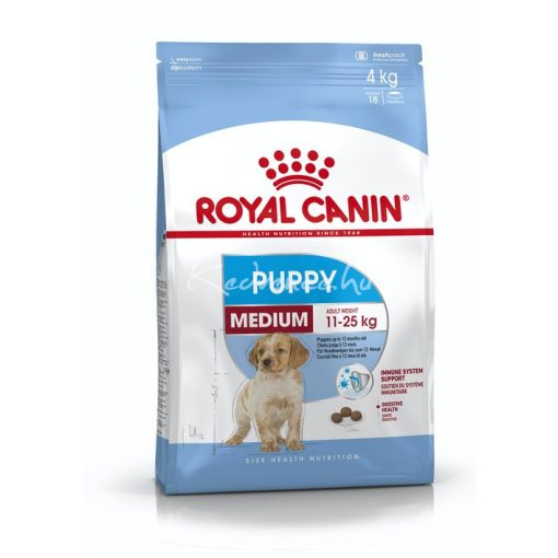 Royal Canin Medium Puppy 4kg száraz kutyatáp