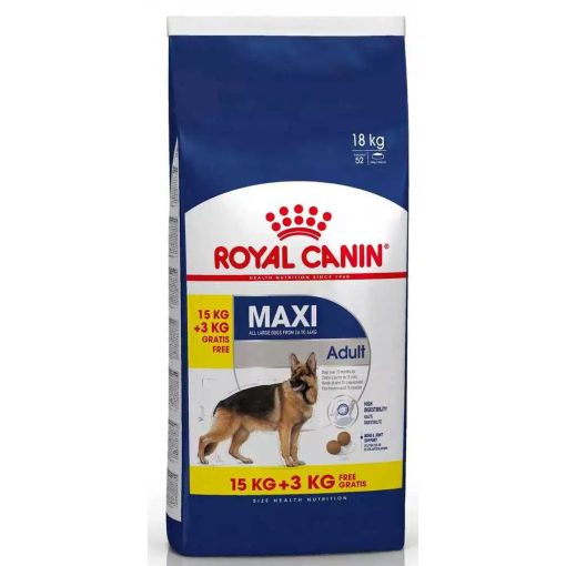 Royal Canin Maxi Adult 15+3kg száraz kutyatáp