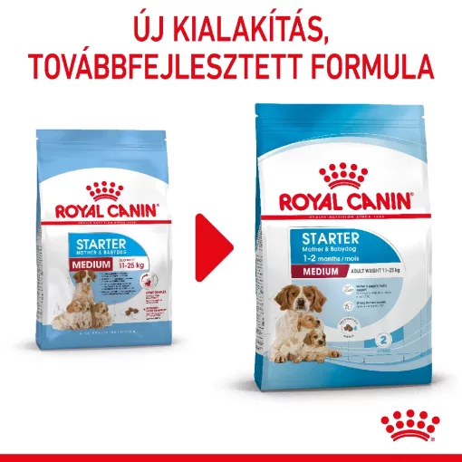 Royal Canin Medium Starter Mother&Babydog 1kg száraz kutyatáp