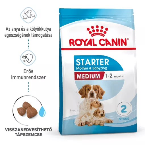 Royal Canin Medium Starter Mother&Babydog 4kg száraz kutyatáp