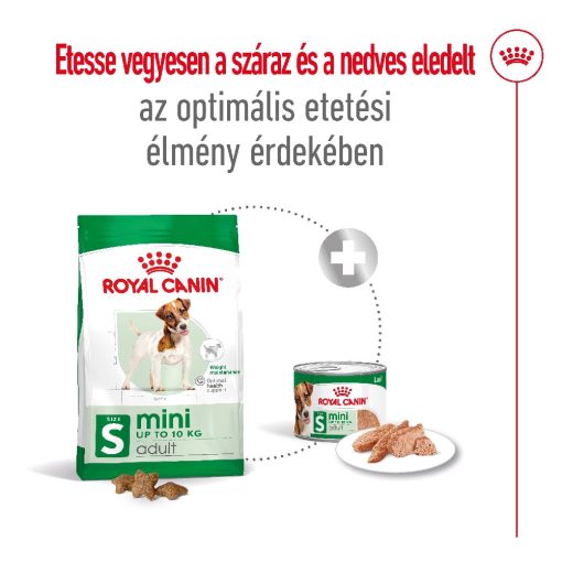 Royal Canin Mini Adult 8kg+1kg száraz kutyatáp