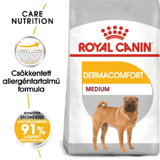 Royal Canin Medium Dermacomfort 12kg száraz kutyatáp