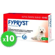 Fypryst SpotOn 2-10kg 10db kutyának Bolha és Kullancsírtó Csepp