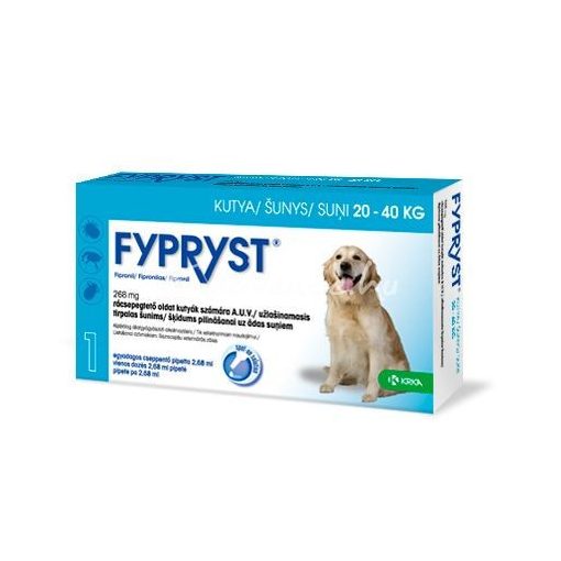 Fypryst-SpotOn-2x1db-kutyának-Bolha-és-Kullancsírtó-Csepp