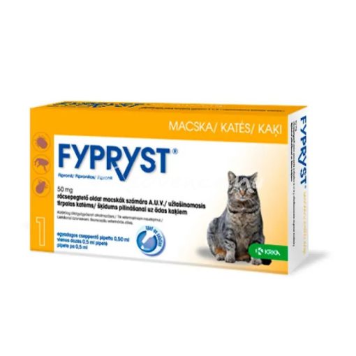 Fypryst-SpotOn-macskának-1-pipetta-Bolhaírtó-csepp