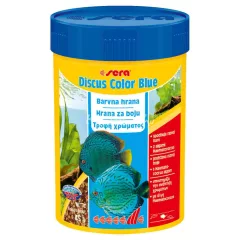 Sera-Discus-Color-Blue-100ml-diszkoshal-eledel