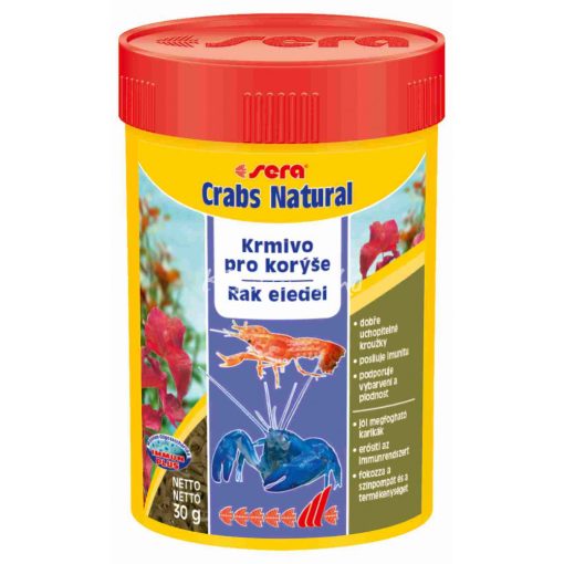 Sera-Crabs-Natural-100ml-rák-eledel