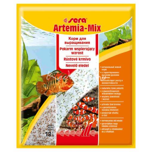 Sera Artemia Mix 18g Ivadék eledel