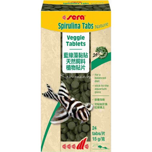 Sera-Spirulina-Tabs-Díszhal-eledel-24-tabletta