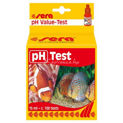 Sera pH-Test 15ml Akváriumi Vízteszt