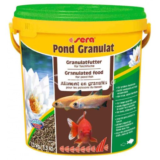 Sera-Pond-Bio-Granulat-Tavi-Hal-eledel-10-liter