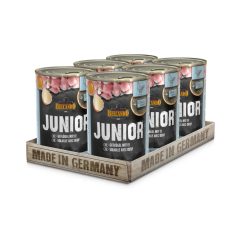 Belcando Junior Baromfihús Tojással konzerv eledel 6x400g
