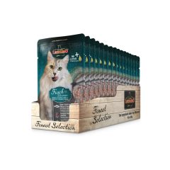 Leonardo Hal és Rák 16x85g Finest Selection macskatáp
