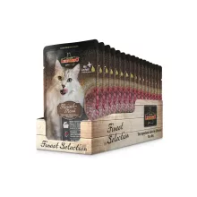Leonardo Hús Menü 16x85g Finest Selection macskatáp
