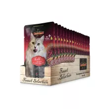Leonardo Borjúhús+Zöldség 16x85g Finest Selection macskatáp