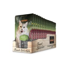   Leonardo Vadhús áfonyával 16x85g Finest Selection macskatáp