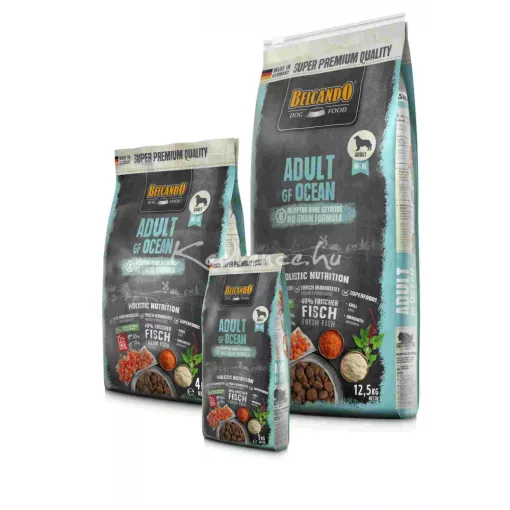 Belcando Adult GF Ocean 40% friss Lazachús 1kg kutyatáp
