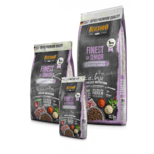 Belcando Finest GF Senior 40% friss hússal 1kg kutyatáp