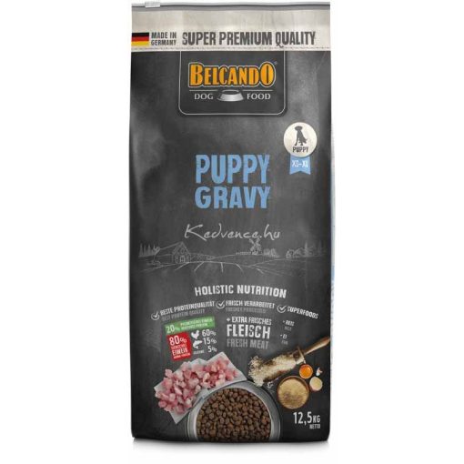 Belcando Puppy Gravy 12,5kg friss hússal száraz kutyatáp