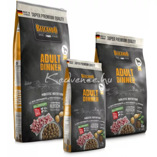 Belcando Adult Dinner friss hússal 4kg száraz kutyatáp
