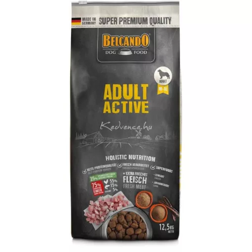 Belcando Adult Active friss hússal 12,5kg száraz kutyatáp