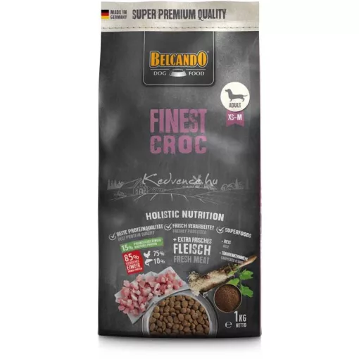 Belcando Finest Croc 1kg friss hússal száraz kutyatáp
