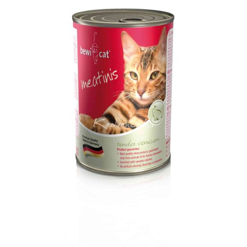 BEWI-CAT Meatinis Vadas 400g Macska Konzerv