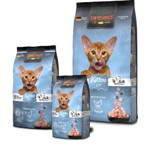 Leonardo Kitten GF 0,3 kg friss hússal kölyök macska száraz táp