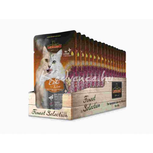 Leonardo Kacsa és Sajt 85g Finest Selection macskatáp