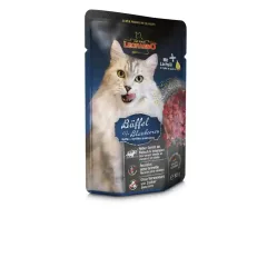 Leonardo bivalyhús áfonyával nedves macskaeledel 85 g