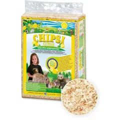Chipsi préselt forgács citrom 60l