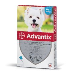 Advantix spot on 4-10kg közötti kutyáknak 4 x 1ml