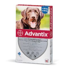 Advantix spot on 25-40kg közötti kutyáknak 4 x 4ml