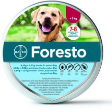Foresto- kullancs és bolhanyakörv 8kg feletti kutyának
