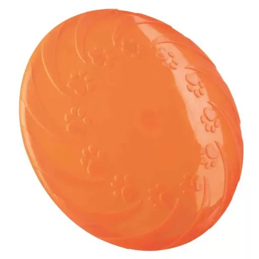Trixie hőre lágyuló gumi friszbi 18cm kutya játék