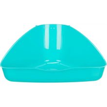 Trixie sarok alomtál rágcsálóknak 45x21x30/30cm - zöld