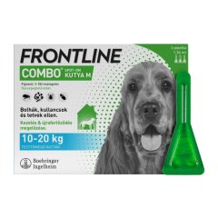 Frontline spot combo dog M kutya 10-20kg - 3x1pipetta