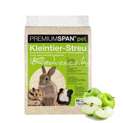 Premiumspan-pet-Zöldalmás-Préselt-forgács-60-liter