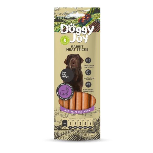 Doggy Joy Nyúlhús rudak  közepes- és nagytestű kutyáknak 45g