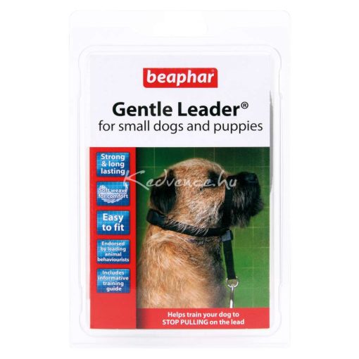 Beaphar-Gentle-Leader-Fejhám-kisméretű-kutyára-fekete