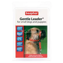 Beaphar Gentle Leader Fejhám-kisméretű kutyára-piros