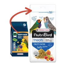 NutriBird Frutti Gyümölcsös lágyeleség kistestű madárnak 250g