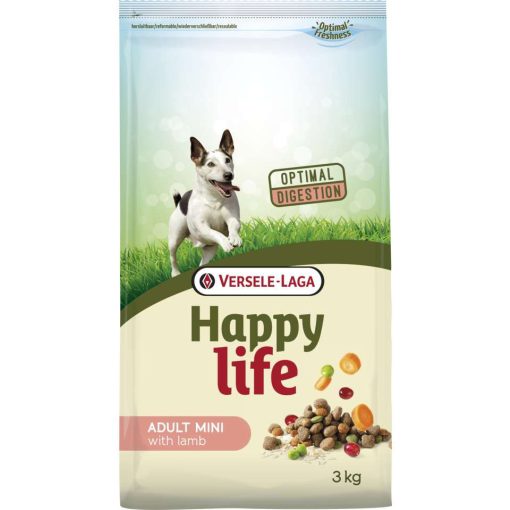 Happy life Adult Mini Lamb 3kg száraz kutyatáp
