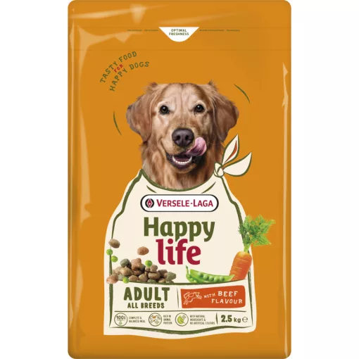 Happy Life Adult Beef 2,5kg száraz kutyatáp