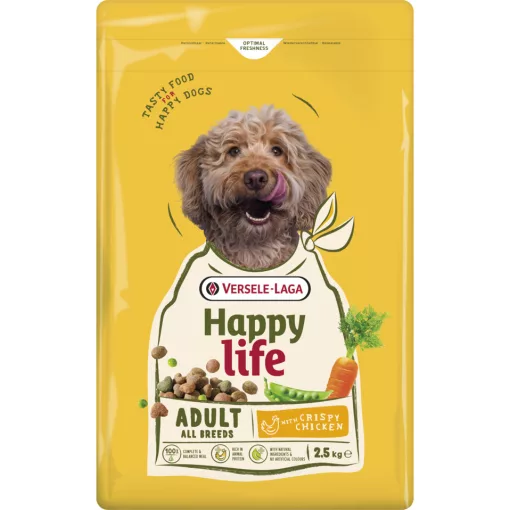 Happy Life Adult Chicken 2,5kg száraz kutyatáp